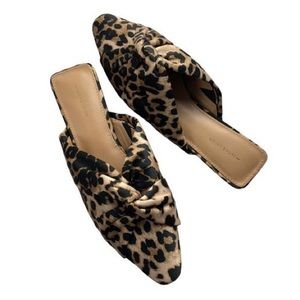 14th & Union Leopard Print Mules